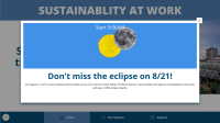 Eclipse overlay